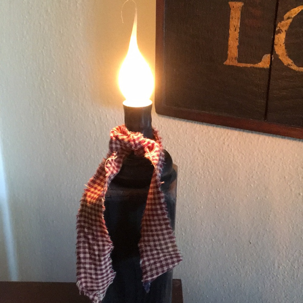Primitive Colonial Candle Light 🕯